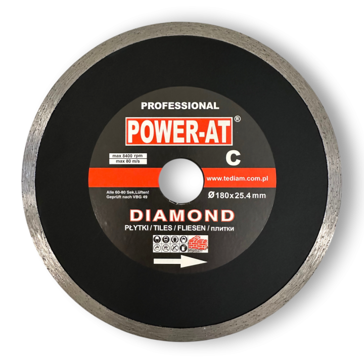 Tarcza diamentowa ciągła POWER-AT C